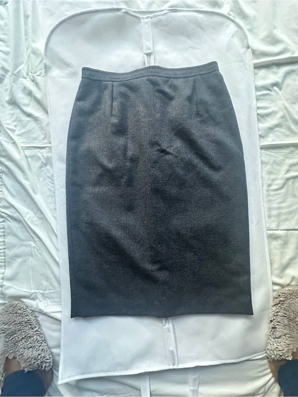 Valentino Black Pencil Skirt - Tailored Minimalist